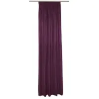 Wirth Vorhang "LANGWASSER" Gr. 3, lila, B:135cm H:225cm, Jacquard, Polyacryl, Polyester, Gardinen, Vorhang