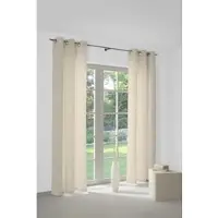 Wirth Vorhang "ILSENBURG" Gr. 2, beige (creme), B:135cm H:175cm, Jacquard, Polyacryl, Polyester, Gardinen, Vorhang
