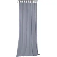 Wirth Vorhang "Newbury" Gr. 4, blau (mittelblau), B:130cm H:225cm, Jacquard, Baumwolle, Polyester, Gardinen, Vorhang