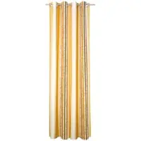 Wirth Vorhang "Soliera" Gr. 3, orange, B:135cm H:220cm, Polyester, Gardinen, Vorhang