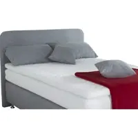 Westfalia Dekokissen, grau (hellgrau, unifarben), B:40cm L:40cm, Polyester, SCHLAFKOMFORT, Dekokissen_Sitzkissen_Kissenhüllen, Dekokissen, (4-tlg.)