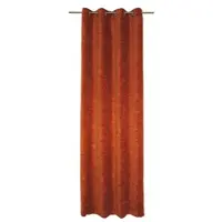 Wirth Vorhang "Holmsund 288g/qm" Gr. 4, braun (rost), B:132cm H:200cm, Chenille, Polyacryl, Gardinen, Vorhang