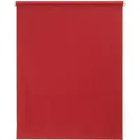 Sunlines Seitenzugrollo "Uni" Gr. 4, rot, B:122cm H:180cm, Polyester, Rollos, Seitenzugrollo, 1 Stück