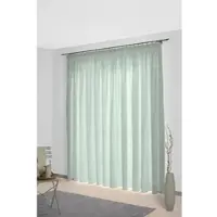Wirth Vorhang "Telfort" Gr. 4, grün, B:132cm H:245cm, Jacquard, Baumwolle, Polyester, Gardinen, Vorhang