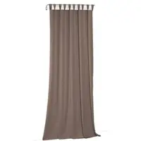 Wirth Vorhang "Torbole", orange (terra), B:132cm H:265cm, Baumwolle, Polyester, Gardinen, Vorhang, nach Maß