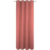 Adam Audio Vorhang ADAM "Uni Collection light", rot, B:142cm H:335cm, Baumwolle (Bio-Baumwolle), Gardinen, Vorhang, aus 100% Bio-Baumwolle