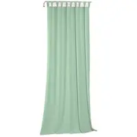 Wirth Vorhang "Newbury", grün (mint), B:130cm H:205cm, Baumwolle, Polyester, Gardinen, Vorhang, nach Maß