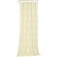 Wirth Vorhang "Kingston" Gr. 4, beige (creme), B:135cm H:245cm, Jacquard, Polyacryl, Polyester, Gardinen, Vorhang