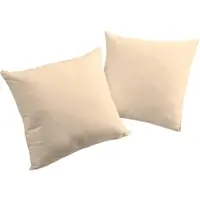 Wirth Dekokissen "Newbury" Gr. 9, beige (beige, unifarben), B:40cm L:60cm, Baumwolle, Polyester, Dekokissen_Sitzkissen_Kissenhüllen, Dekokissen, Kissenhülle ohne Füllung, 2 Stück