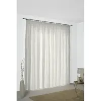 Wirth Vorhang "Sepino" Gr. 3, beige (creme), B:132cm H:225cm, Jacquard, Baumwolle, Polyester, Gardinen, Vorhang