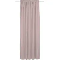 Adam Audio Vorhang ADAM "Uni Collection" Gr. 2, rosa, B:142cm H:175cm, Jacquard, Baumwolle, Gardinen, Vorhang, aus 100% Bio-Baumwolle