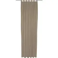 Wirth 1100000002199 "Westport" Gr. 1, grau (taupe), B:132cm H:145cm, Jacquard, Polyester, Gardinen, 1100000002199