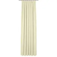 Wirth Vorhang "Conny" Gr. 5, beige (natur), B:135cm H:260cm, Polyacryl, Polyester, Gardinen, Vorhang