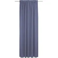 Adam Audio Vorhang ADAM "Uni Collection, Made in Germany" Gr. 4, blau (royalblau), B:142cm H:245cm, Baumwolle (Bio-Baumwolle), Gardinen, Vorhang, Blickdichter aus 100% Bio-Baumwolle, Vorhang nach Wunschmaß
