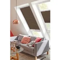 Sunlines Dachfensterplissee "Classic Style Crepe" Lichtschutz verspannt mit Führungsschienen