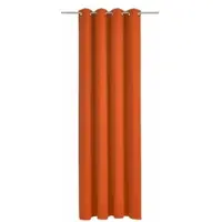 Wirth Vorhang "Dim out" Gr. 3, orange (terra), B:145cm H:220cm, Polyester, Gardinen, Vorhang