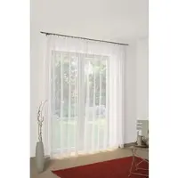 Wirth 1100000002199 "7227" Gr. 17, orange (terrakotta), B:300cm H:245cm, Polyester, Gardinen, 1100000002199, Store - Faltenband 1:3