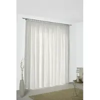 Wirth Vorhang "Sepino" Gr. 2, beige (creme), B:132cm H:180cm, Jacquard, Obermaterial: 75% Polyester, 25% Baumwolle, Gardinen, Vorhang