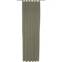 Wirth Vorhang "Umea" Gr. 2, grau (dunkelgrau), B:132cm H:175cm, Jacquard, Polyester, Gardinen, Vorhang
