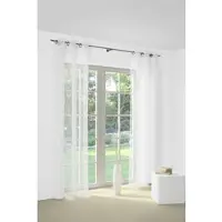 Wirth Vorhang "Bettina" Gr. 5, weiß, B:140cm H:145cm, Polyester, Gardinen, Vorhang, Store