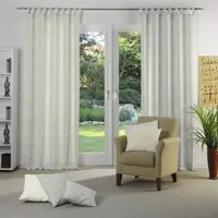Wirth Vorhang "Gospic" Gr. 4, grün, B:132cm H:245cm, Jacquard, Baumwolle, Polyester, Gardinen, Vorhang