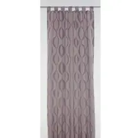Wirth Vorhang "Varallo" Gr. 3, lila, B:135cm H:225cm, Baumwolle, Polyester, Gardinen, Vorhang