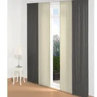 Wirth Schiebegardine "Sepino" Gr. 2, beige, B:60cm H:175cm, Jacquard, Baumwolle, Polyester, Gardinen, Schiebegardine