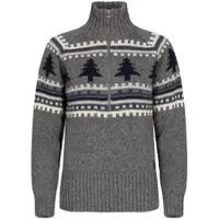 Elevenate Women Davos Zip Knit grey melange (980) XS