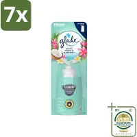 OEM 7 Stück Sense & Spray Navulling - Tropische Duft - 18 ml - Grootverpakking - Bewegingssensor - Kokos En Blumen - Luftreiniger - Tropischer Duft
