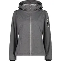 CMP Damen Softshelljacke Woman Jacket Zip Hood 39A5016M-01QT 44 - Lighter Terra - 44