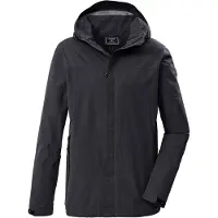 Killtec Funktionsjacke "KOS 116 MN JCKT" Wasserdichte, atmungsaktive Jacke mit abnehmbarer Kapuze