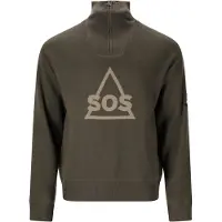 SOS Langarmshirt "Tignes" mit hochabschließendem Kragen