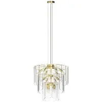 Zuma Line ZUMALINE Hängelampe 14x E14 gold NIRA MD3523-14L-EGN