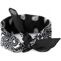 Art of Polo Casual Bandana Schwarz Klassisches Halstuch