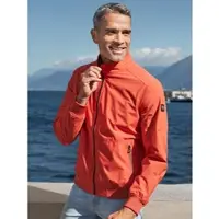 Lerros Blouson "Blouson leicht gefüttert und flexibel", Herren, Gr. 3XL, orange (vivid rot), 100% Polyester, Jacken Blouson, Herren Blouson, Wasser- und windabweisend, Atmungsaktiv, Einfarbig