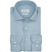 Profuomo Twill Hemd Denim Hellblau