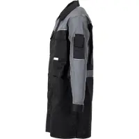 Planam Highline Berufsmantel schwarz schiefer zink Grösse 56
