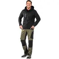 Planam Outdoor Hawk Softshelljacke schwarz Grösse XS
