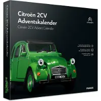 Franzis Verlag Citroën 2CV, Stadtautomodell, Montagesatz, 1:38, Citroën 2CV, Unisex, Metall