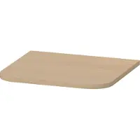 Duravit Abdeckplatte Happy D.2 Plus 40,3x36,4cm, f Halbhochschränke, Me Ei