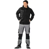 Planam Softshelljacke Outdoor Fog Gr. L schwarz