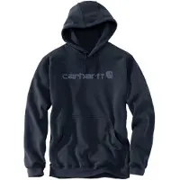 Carhartt Hoodie Marquette Logo Sweatshirt Herren Navy/Dark Blue-M