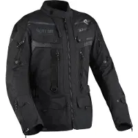 Difi Sierra Nevada 4 wasserdichte Motorrad Textiljacke, schwarz, M