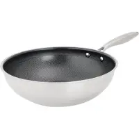 Cosy & Trendy Wok – Gemütlich & Trendig – HEXAPRO – Edelstahl – Ø 24 cm – Antihaftbeschichtung – Geeignet für alle Herdarten, inklusive Induktion