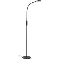 Briloner LED-Stehleuchte Office Remote, schwarz, dimmbar, CCT
