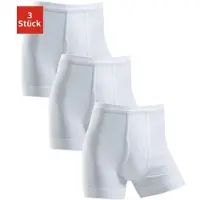 Clipper Schlüpfer , Herren, Gr. 7 (XL), 3 Stk., weiß, Doppelripp, Obermaterial: 100% Baumwolle, unifarben, Unterhosen Schlüpfer, aus Doppelripp mit Eingriff