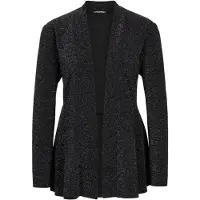 Goldner Jackenblazer "Glänzender Festblazer mit Schalkragen" stretchbequemer Jersey
