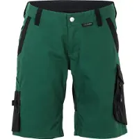 Planam Damen Shorts grün/schwarz S M