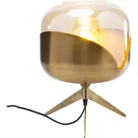 Kare Golden Goblet Ball Tischleuchte, messing