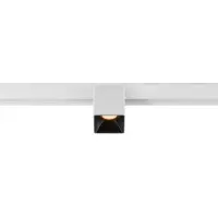 SLV 1008981 FIX-IT!, 48V, DALI, eckig, Surface mounted track, Spot, 2700K, 6.6 W, 36°, weiß / schwarz